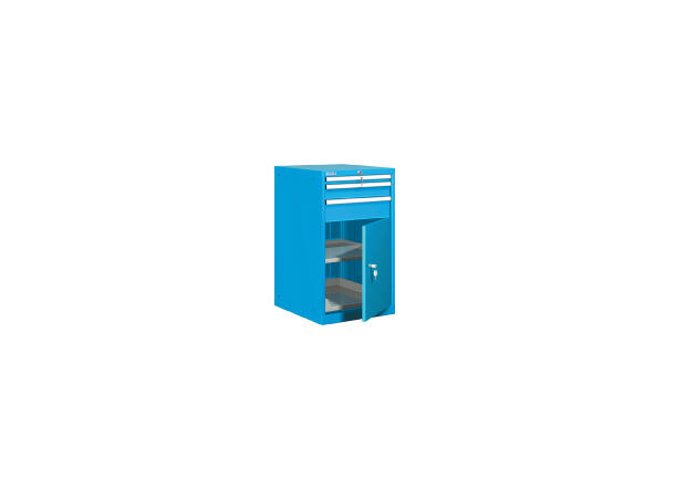 Famepla 10-21000-15 Skap 27x36e 1000 mmH Verktøyskap B:564 x D:725 - 100% utrekk 